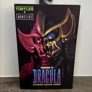 Teenage Mutant Ninja Turtles x Universal Monsters Shredder as Dracula